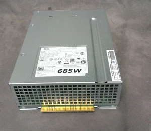 Fuente de alimentación Dell H685EF-00 685W 80+ dorada para Precision T5810 T7810 W4DTF - Imagen 1 de 3