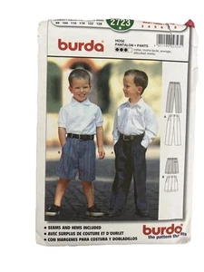 Burda Pattern 2723 Boys' LS / Pants / Shorts 3 ~ 8 Uncut - Picture 1 of 2