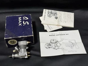 Vintage O.S. MAX 10F SR Marine 2-stroke Engine New - Picture 1 of 9