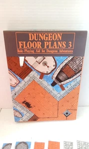 GW Dungeon Grundriss Dungeon Grundrisse #3 2 Karten fehlen - Top! - Bild 1 von 5