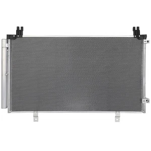 Aluminum AC Air A/C Condenser For 2017 2018 2019 2020 Toyota Sienna 30051 - Picture 1 of 6