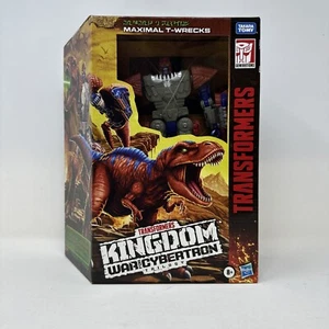 Figura Hasbro Transformers War for Cybertron Kingdom Leader Maximal T-wrecks - Imagen 1 de 6