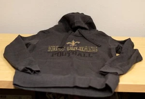 New Orleans Saints' Football Gray Sweatshirt Women’s Size Small Pullover Hoodie - Picture 1 of 7