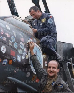 MiG 29 Piloten bei der RAF Bruggen - Original großer RAF Druck - Bild 1 von 2