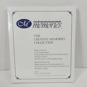 Libro de recortes Creative Memories páginas 15 hojas 8x10 recarga RCM-10S - Imagen 1 de 1