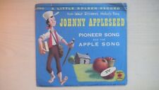 Golden Yellow Record Walt Disney's Melody Time JOHNNY APPLESEED 5 3/4"78rpm 50's
