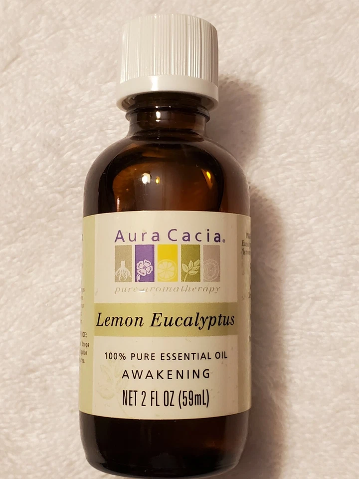 Aceite esencial puro de eucalipto limón de Aura Cacia 2 fl oz (59 ml) Foto 1 de 4