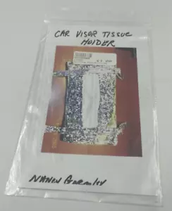 Quilting Possibilities Sun Visor Tissue Holder -Nancy Gormley 2005 - Picture 1 of 3