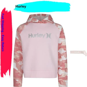Hurley Girls' One and Only Pullover Hoodie, M - Picture 1 of 3