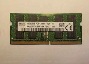 Hynix 16GB 2Rx8 PC4 2666 laptop ECC ram - Afbeelding 1 van 1