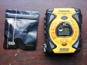 REPRODUCTOR DE CASSETTE DE RADIO ESTÉREO PANASONIC - RQ-SW44V - PROBADO, FUNCIONA - Imagen 1 de 8
