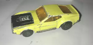1972 Matchbox No 44 Boss Mustang Yellow And Black - Picture 1 of 5