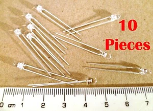 Osram Opto SFH309-5 T1 Infrared Phototransistor Round LED 4mm 10 Pieces MBA012J - Picture 1 of 2
