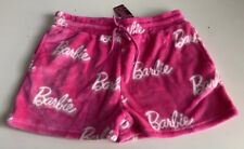 Barbie Apparel Women’s Sz XL Hot Pink Logo Shorts Super Soft With Pockets NEW