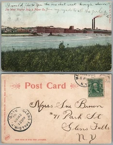 POSTAL ANTIGUA INDIVISA DE WEST VIRGINIA PULP & PAPER COMPANY 1906 - Imagen 1 de 1