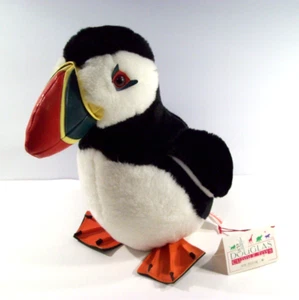 Douglas Cuddle Toy 11" Puffin Plush, With Tag, #432 - Picture 1 of 5