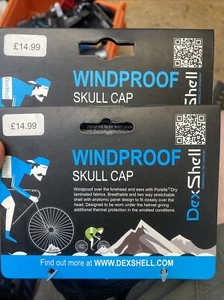 DEXSHELL Winter Cycling Windproof Skull Cap - Picture 1 of 4