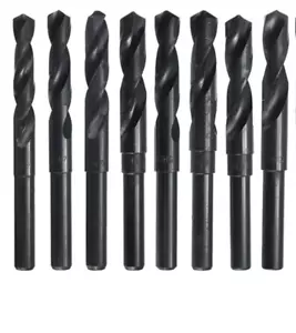 8x Broca de vástago reducido HSS 1/2 9/16 5/8 21 23/32 11/16 3/4 1" pulgadas - Imagen 1 de 1