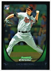 ZACH BRITTON - 2011 BOWMAN CHROME RC - Picture 1 of 2