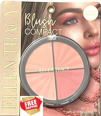 ELLEN TRACY Blush Compact 4 Rosy Shades - Image 1 of 4