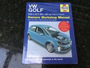 VOLKSWAGEN GOLF Petrol & Diesel Models 09 to 12 SERVICE REPAIR MANUAL BY HAYNES - Picture 1 of 2