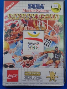 SEGA MASTER SYSTEM --  OLYMPIC GOLD - Picture 1 of 3