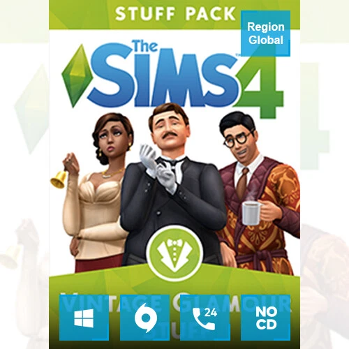 The Sims 4 Vintage Glamour Stuff Pack DLC for PC Game EA App Key Region Free - Image 1 of 1