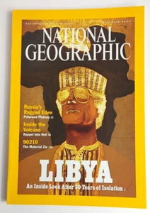 National Geographic Magazine November 2000 Libya Inside Volcano 90210 Zip Russia - Picture 1 of 8