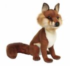 Fox Cub Siting Plush Soft Toy  By Hansa  2826 - Brand New With Tags - Uk Seller