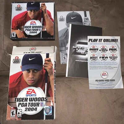 Tiger Woods PGA Tour 2004 PC Complete Open Box - Image 1 of 3