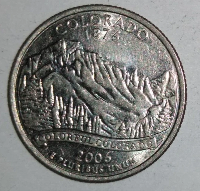 YOU PICK 5 FOR $5 + FREE SHIPPING - 2006 - D Mint - Colorado State Quarter - Image 1 of 1