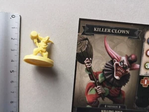 KILLER CLOWN MINIATURE+CARD  STEAMPUNK VICTORIAN/RISE OF MOLOCH/WORLD SMOG/G901 - Imagen 1 de 1