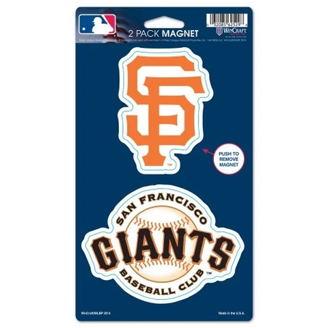 San Francisco Giants 2 Pack Magnet Cover