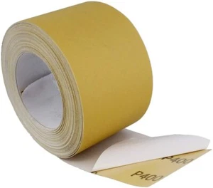 400 Grit Sandpaper Roll 2-3/4" x20yd Sticky Back PSA Adhesive Sanding Sand Paper - Picture 1 of 6