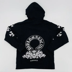 Diplomatic Seventeen Fifty Hoodie schwarz Herren Small 1750 Chicago Streetwear - Bild 1 von 9
