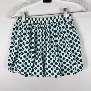 Crewcuts Skirt Girls 6 7 Polka Dot Play Bubble Cotton Coastal Playwear Summer - Picture 1 of 6