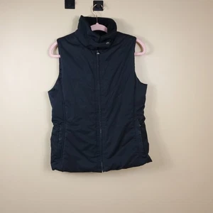 Banana Republic Weste schwarz durchgehender Reißverschluss Größe M - Bild 1 von 9