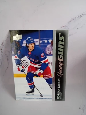 2021-22 Upper Deck Series 1 - Young Guns Morgan Barron #215 (RC) - Image 1 of 2
