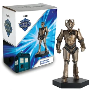 Doctor Who Figure Damaged Cyberman Boxed Model #168 NEW PACKAGING - Picture 1 of 1