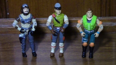 GI Joe Lot Slip-Stream Cross-Country Rapid-Fire 1986 1990 Hasbro - Image 1 of 2