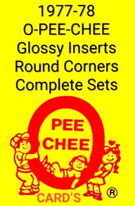 1977-78 O-Pee-Chee Hockey Insertos Brillantes Esquinas Redondas 5 Juegos Completos U-PICK - Imagen 1 de 37