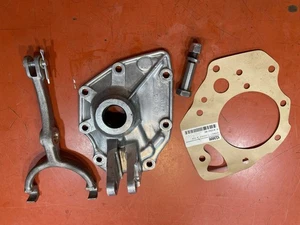 MGB Transmission front cover 22B55 w/new seal. Clutch throw-out fork 22B57 - Picture 1 of 9