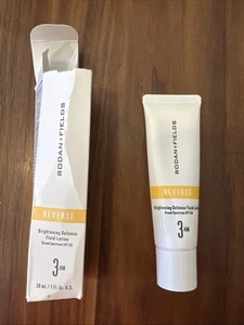 Rodan + Fields Reverse Brightening Defense Fluid Lotion LSF 50 3AM B3 Unversiegelt - Bild 1 von 7