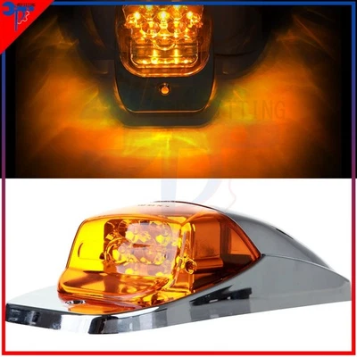 1X Luz marcadora LED ámbar techo medio de 10,8" para Freightliner Argosy 1999-2005 Foto 1 de 4