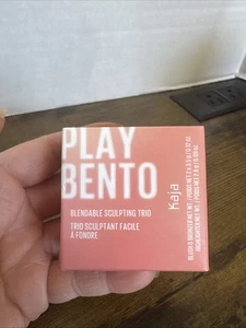 Kaja Play Bento Blendable Sculpting Trio- Shade Mochamallow Deep Skin Tones. NEW - Picture 1 of 9