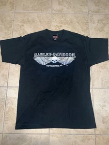 Harley Davidson Cabo San Lucas T-Shirt Baja Mexico Size L Black - Picture 1 of 1