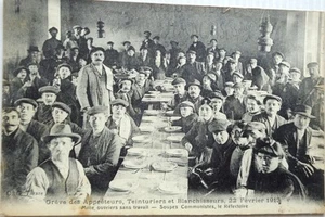TARARE 69 CPA Strike Of The Finishers Dyers And Bleachers February 22 1913 RARE - Picture 1 of 2