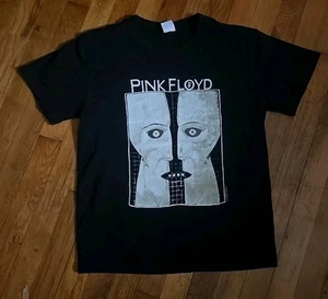 Camisa Campana De Colección Años 90 Pink Floyd Division Tour Rara Para Hombres Mediana M Negra * 2 Caras - Imagen 1 de 8