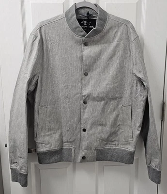 NEW Rodd & Gunn L Men's Holmes Hill Jacket Grey Smoke Coat $398 New Nordstrom  - Image 1 of 4