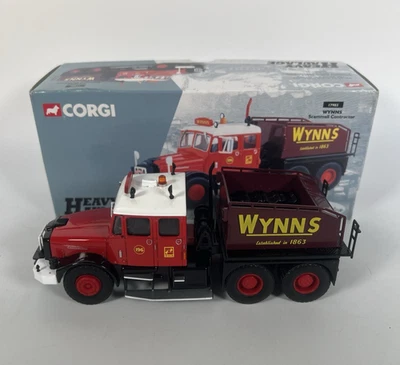 Corgi Heavy Haulage 1:50 Wynns Scammell Contractor 17903 Boxed - Image 1 of 4